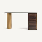 Escritorio Cheb — Madera de pino marrón
