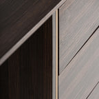 Escritorio Cheb — Madera de pino marrón