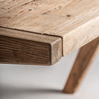 Escritorio Crissey — Madera de pino reciclado marrón
