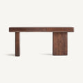 Escritorio Eyzies — Madera de acacia marrón