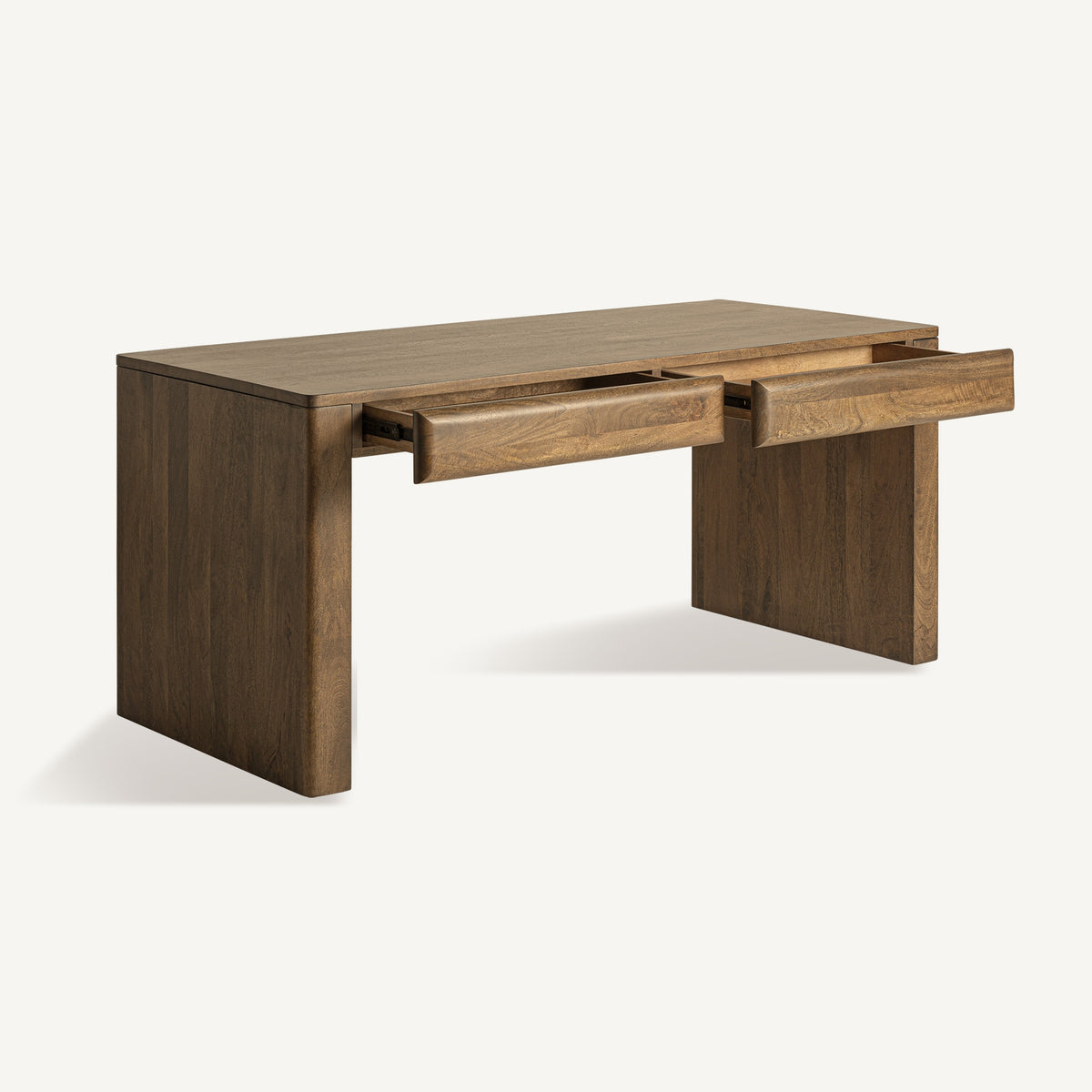 Escritorio Gibles — Madera de mango marrón