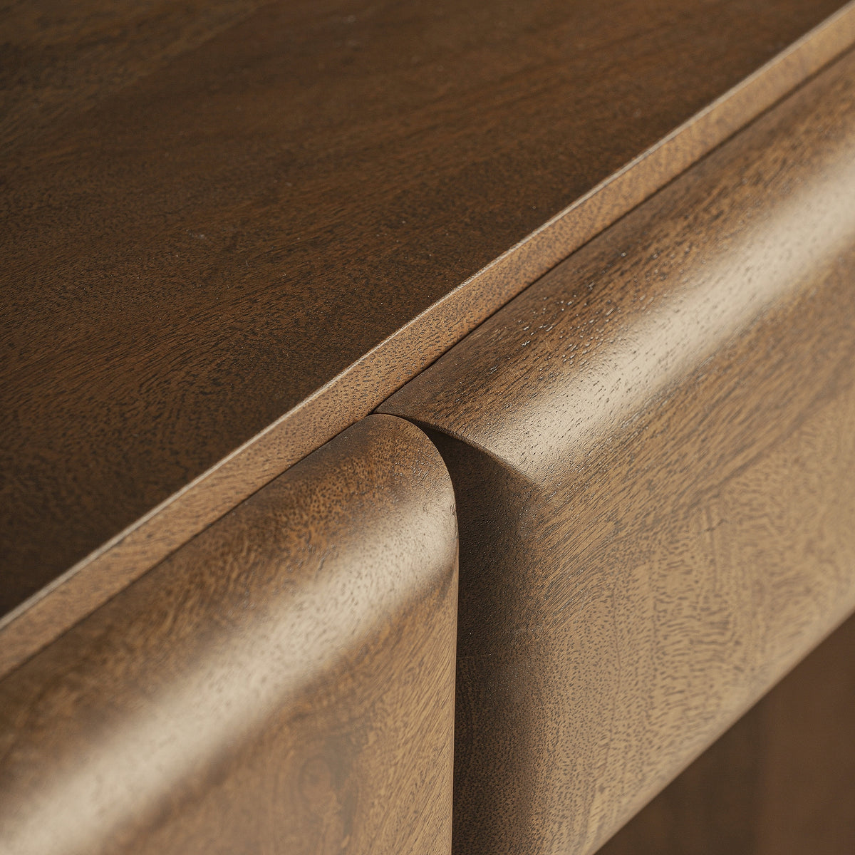 Escritorio Gibles — Madera de mango marrón