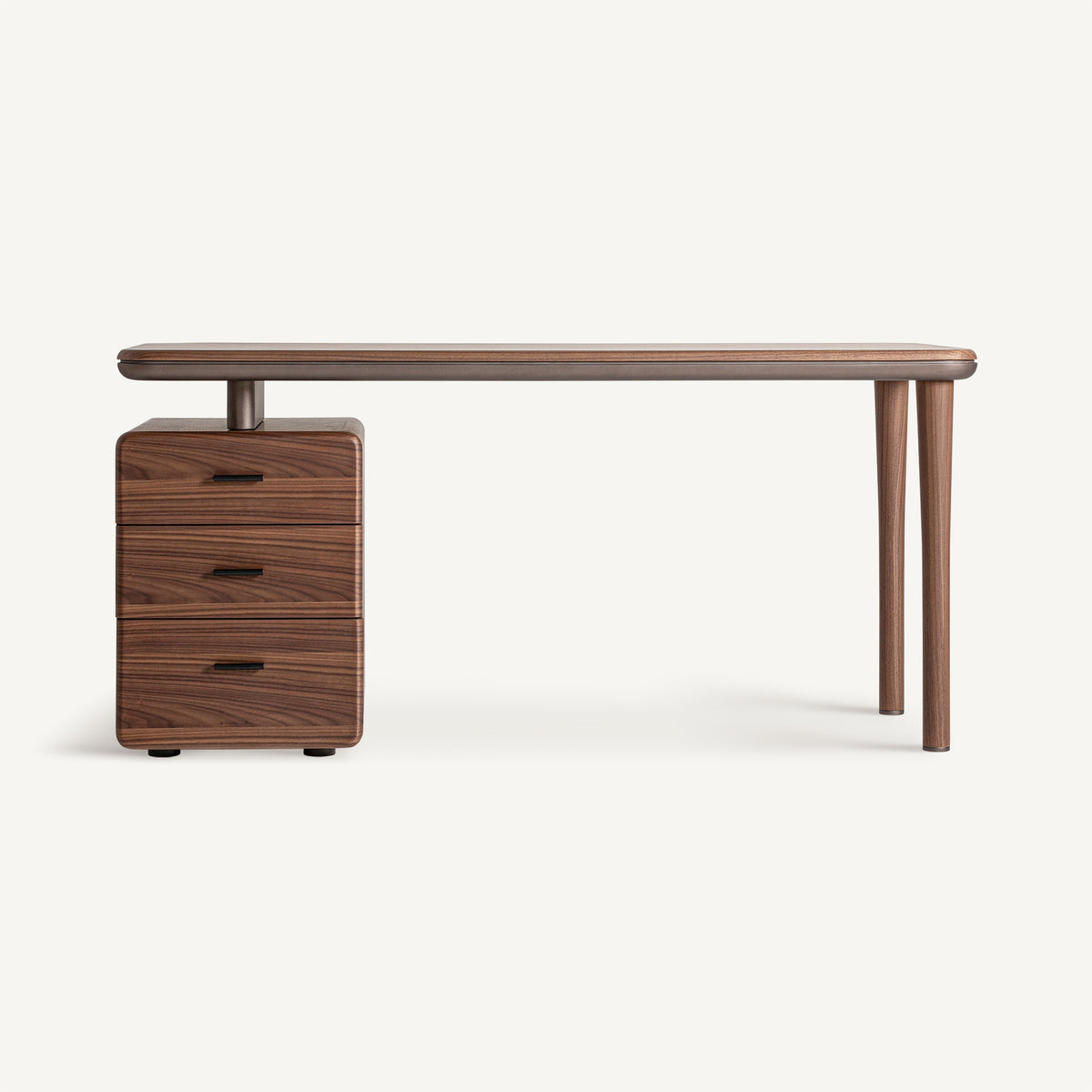 Escritorio Giswil — Madera contrachapada marrón