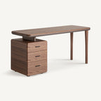 Escritorio Giswil — Madera contrachapada marrón