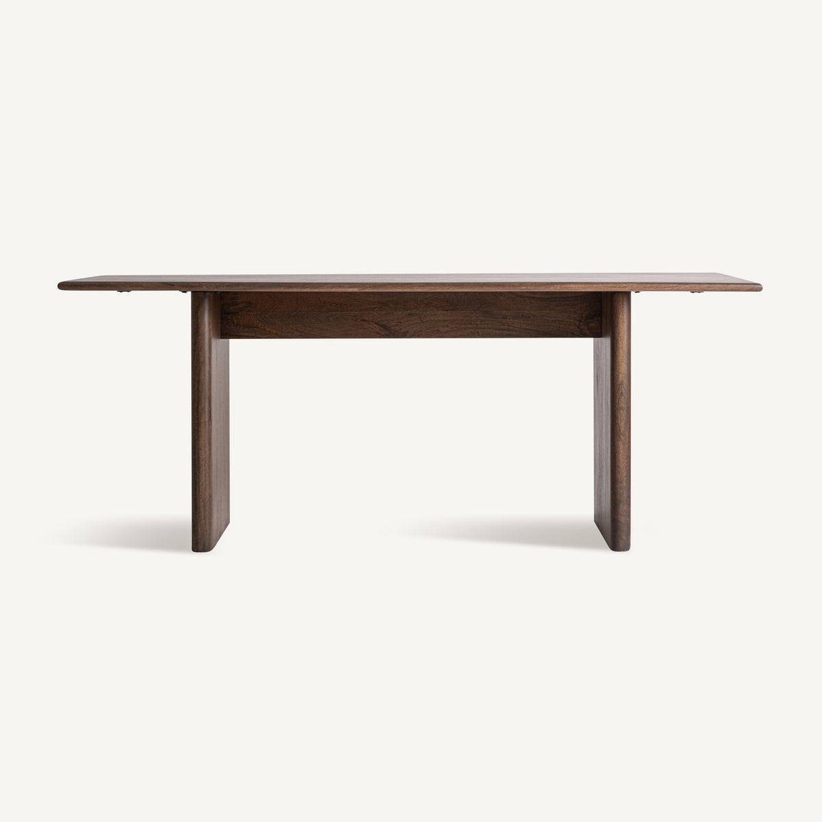 Escritorio Ravaux — Madera de mango marrón
