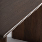 Escritorio Ravaux — Madera de mango marrón