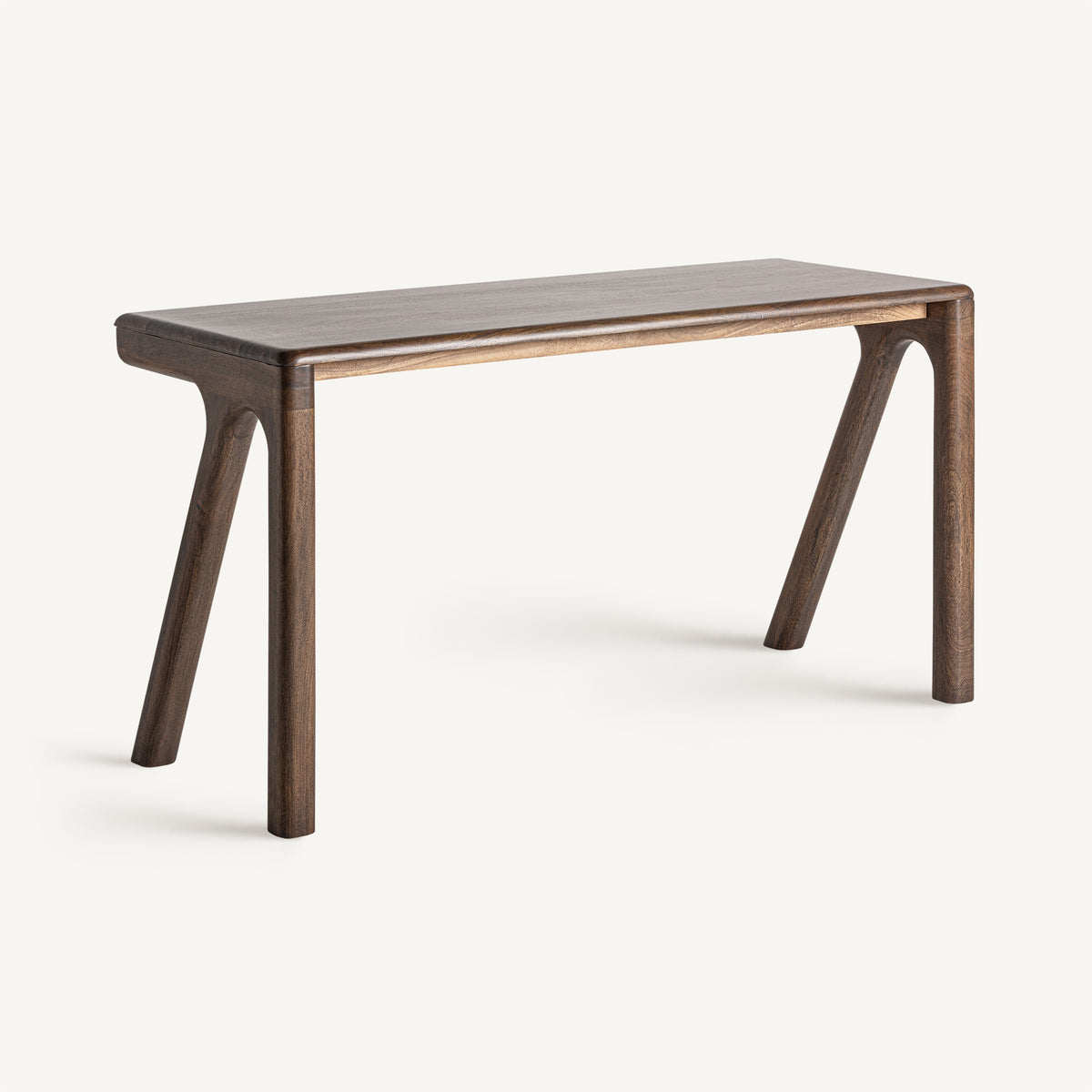 Escritorio Wilsau — Madera de mango marrón natural