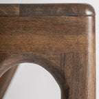 Escritorio Wilsau — Madera de mango marrón natural