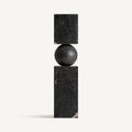 Escultura Pie — Mármol negro