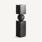 Escultura Pie — Mármol negro