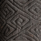 Escultura Pie Sirius — Madera de coco marrón