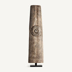 Escultura Svarog — Madera de mango marrón