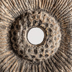 Escultura Svarog — Madera de mango marrón