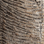 Escultura Svarog — Madera de mango marrón