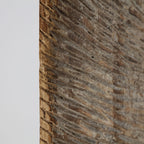 Escultura Svarog — Madera de mango marrón