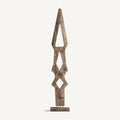 Escultura Teran — Madera suar marrón