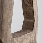Escultura Teran — Madera suar marrón