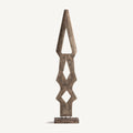 Escultura Teran — Madera suar marrón