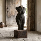 Escultura Gea · Piedra tallada · Pieza única