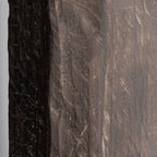 Escultura Waat — Madera suar marrón