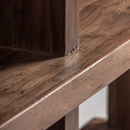 Estante modular Brutalist — Madera de sal marrón teñido