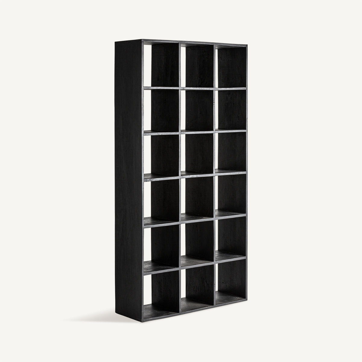 Estantería Bayereut — Madera de mango negro