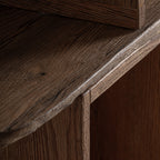 Estantería Brusque — Madera roble marrón