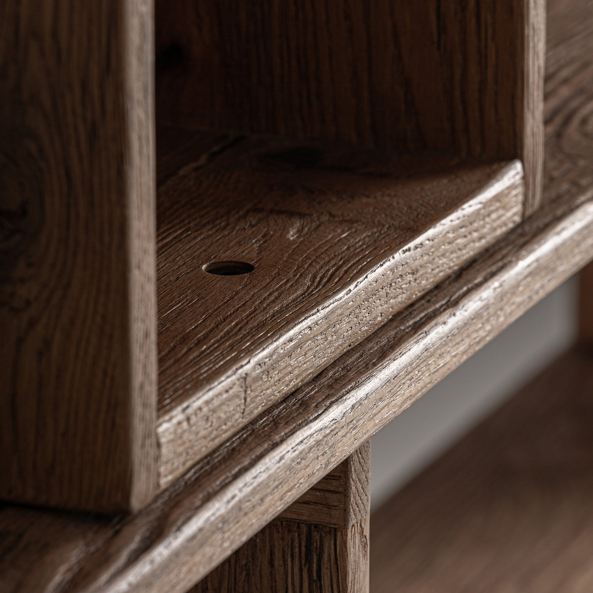 Estantería Brusque — Madera roble marrón
