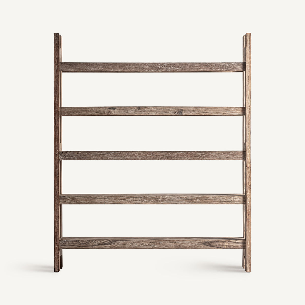 Estantería Helmond — Madera recuperada marrón