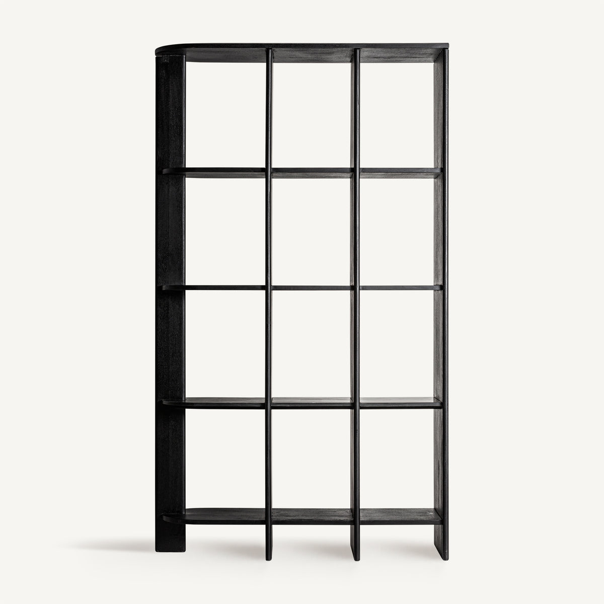 Estantería Nara — Madera de mango negra