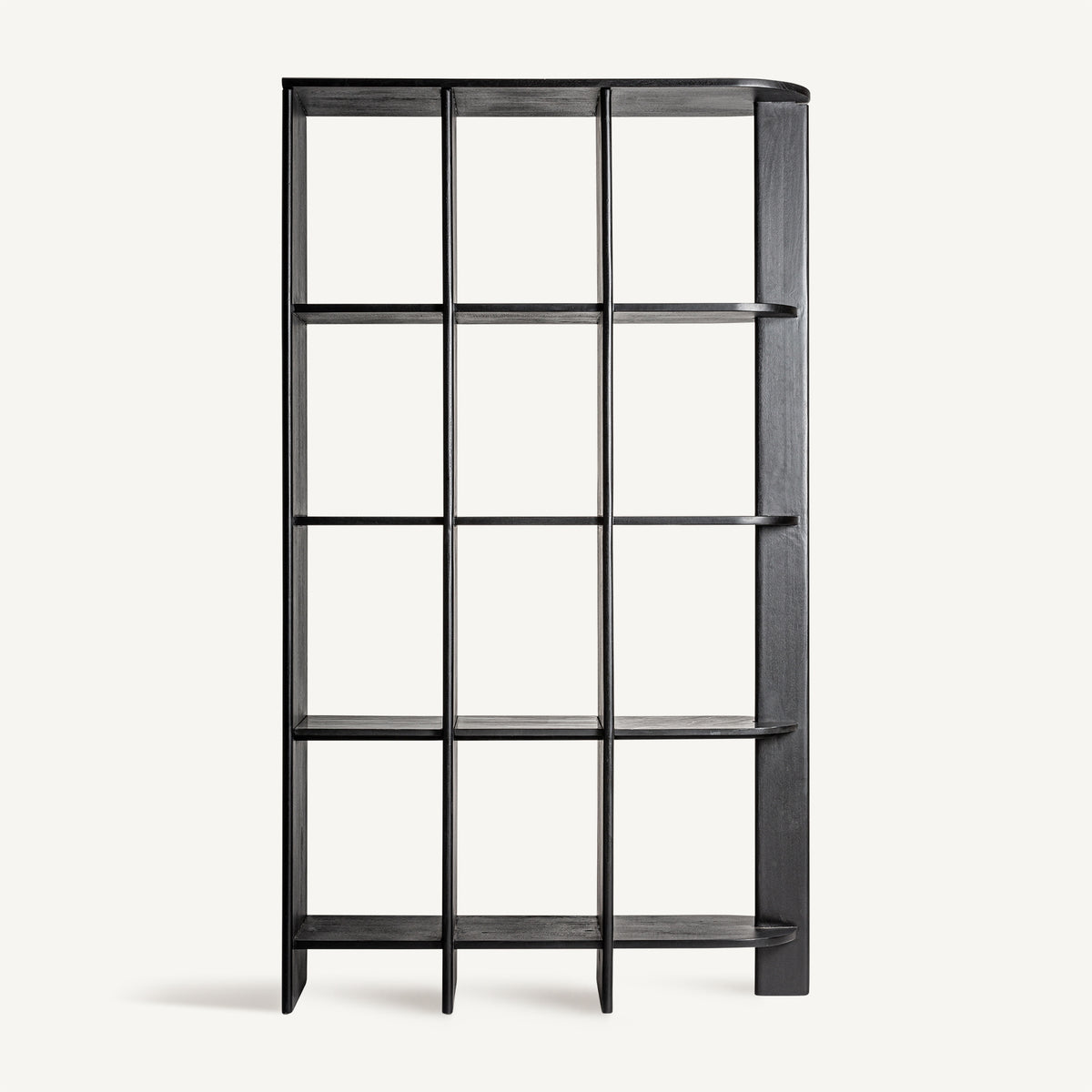 Estantería Nara — Madera de mango negra