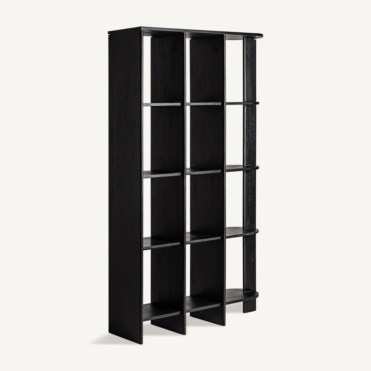 Estantería Nara — Madera de mango negra