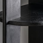 Estantería Nara — Madera de mango negra