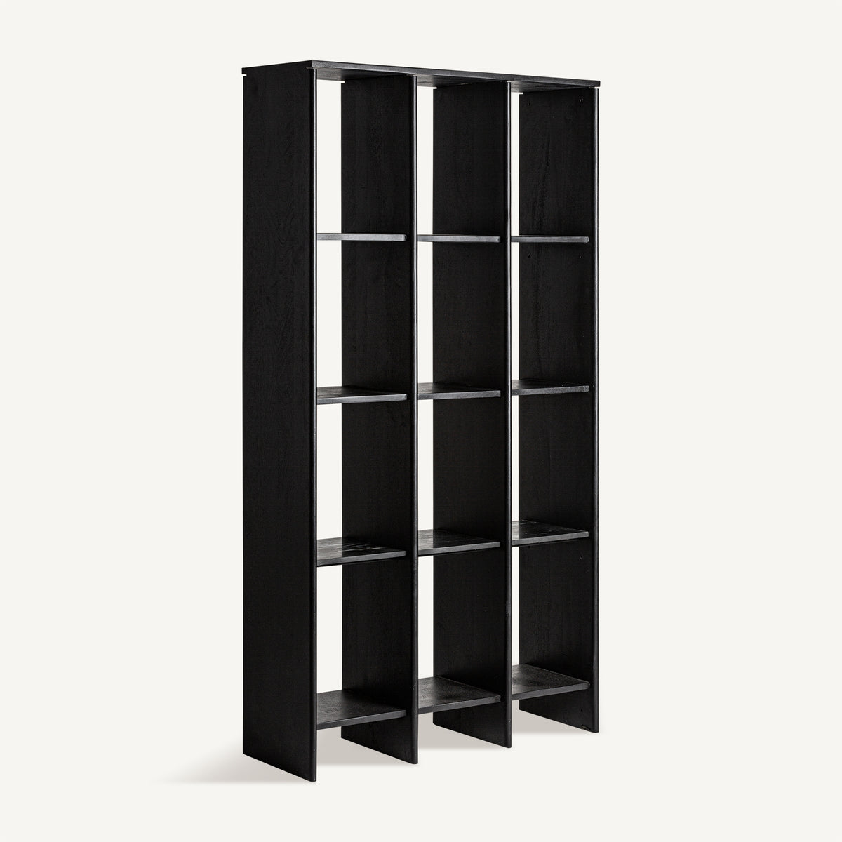 Estantería Nara — Madera de mango negra