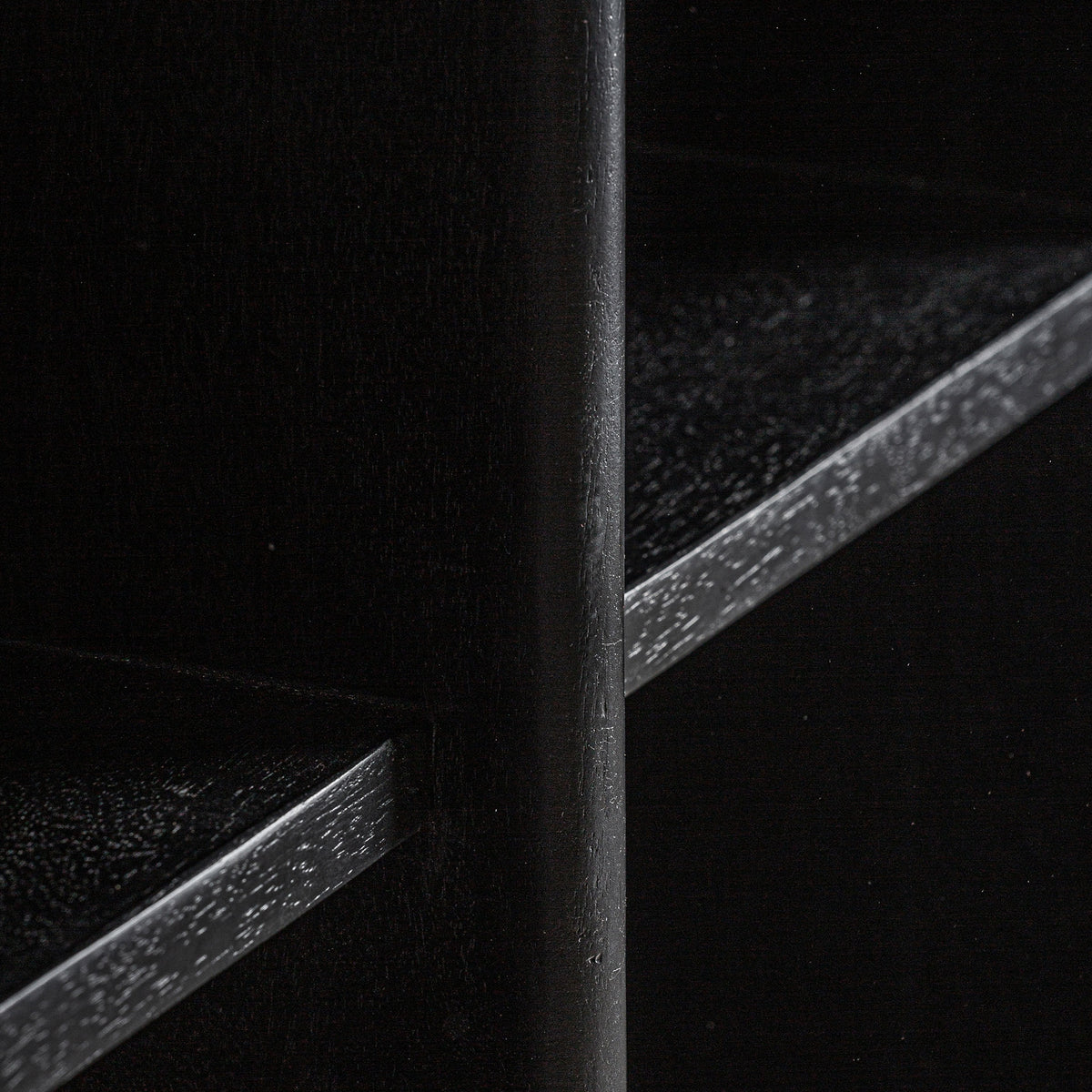 Estantería Nara — Madera de mango negra