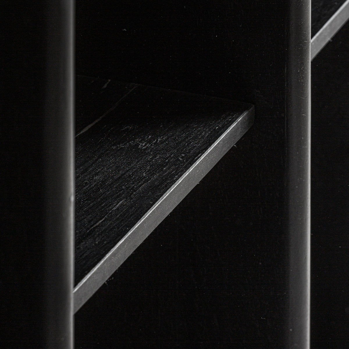 Estantería Nara — Madera de mango negra