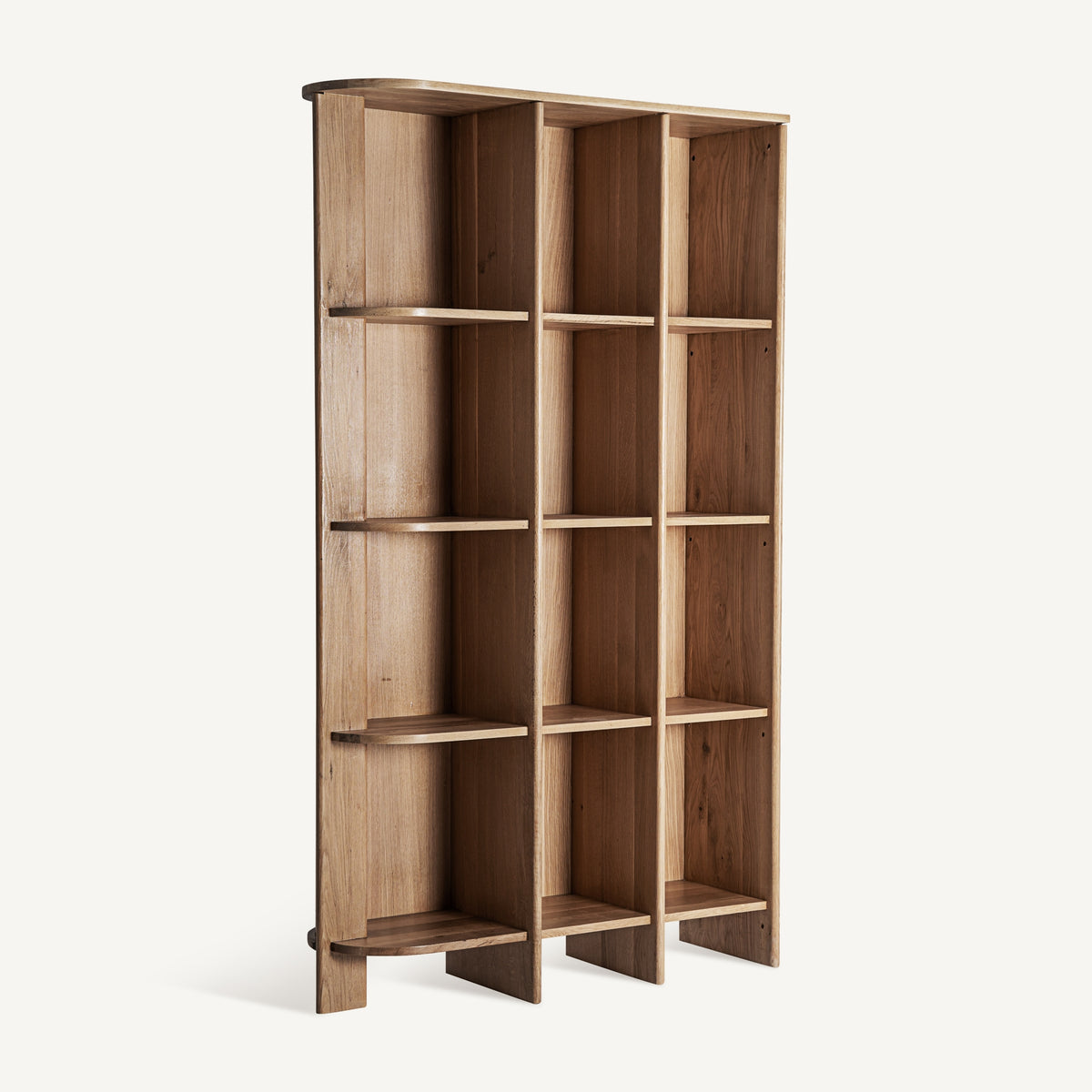 Estantería Nara — Madera roble marrón