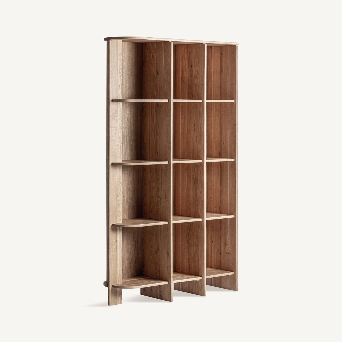 Estantería Nara — Madera roble marrón