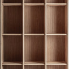 Estantería Nara — Madera roble marrón