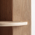 Estantería Nara — Madera roble marrón