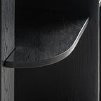 Estantería Nara — Madera roble negro