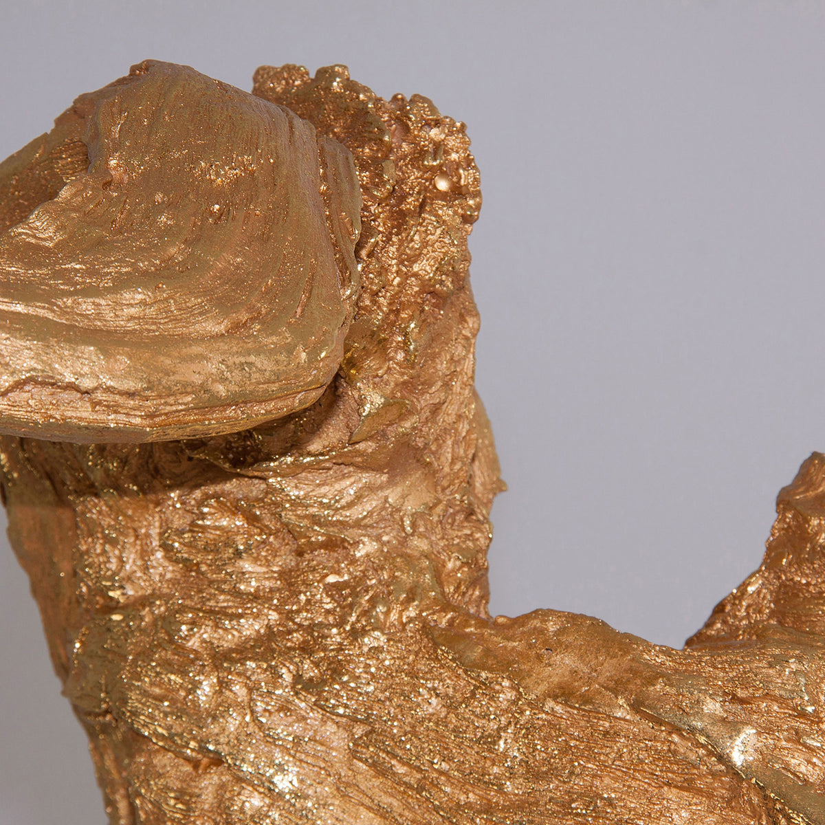 Figura decorativa Aleia — Resina oro