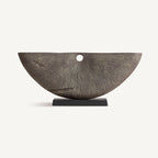 Figura Decorativa — Aluminio gris