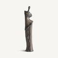 Figura decorativa Alya — Cerámica marrón