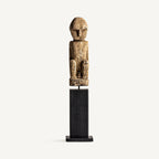 Figura decorativa Bomani — Madera de mango negro envejecido