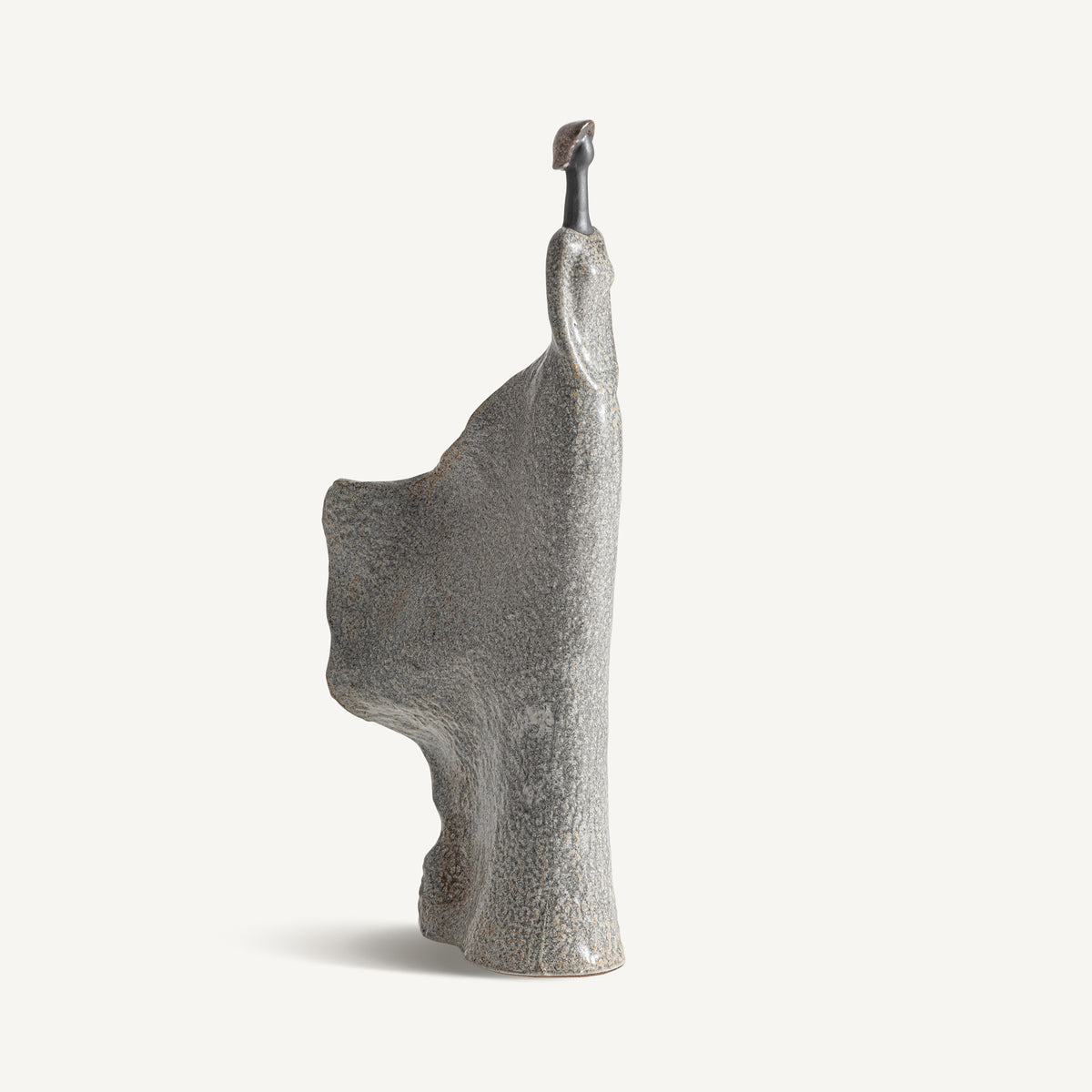 Figura decorativa Diana — Cerámica blanco roto