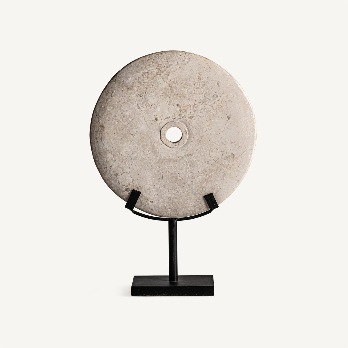 Figura decorativa Eliasz — Mármol crema
