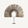 Figura decorativa Flasher — Fibra natural marrón