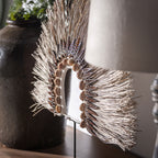 Figura decorativa Flasher — Fibra natural marrón