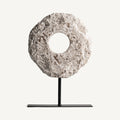 Figura decorativa Gajala — Piedra blanco roto